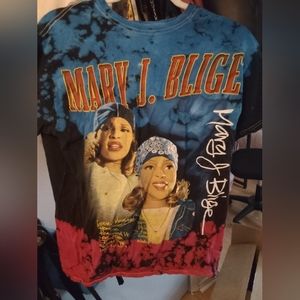 Mary J Blige Short Sleeve Tee- black/combo